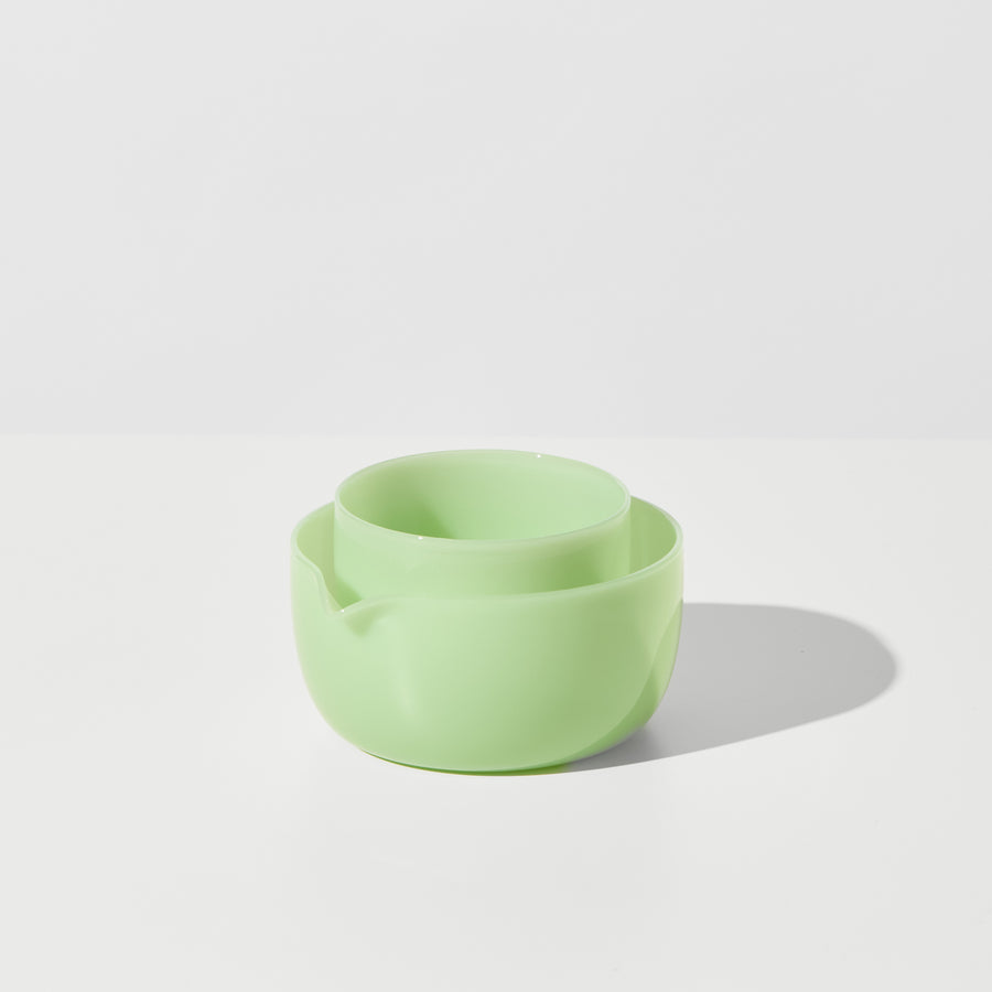 MATCHY MATCHA BOWL + CUP IN PISTACHIO