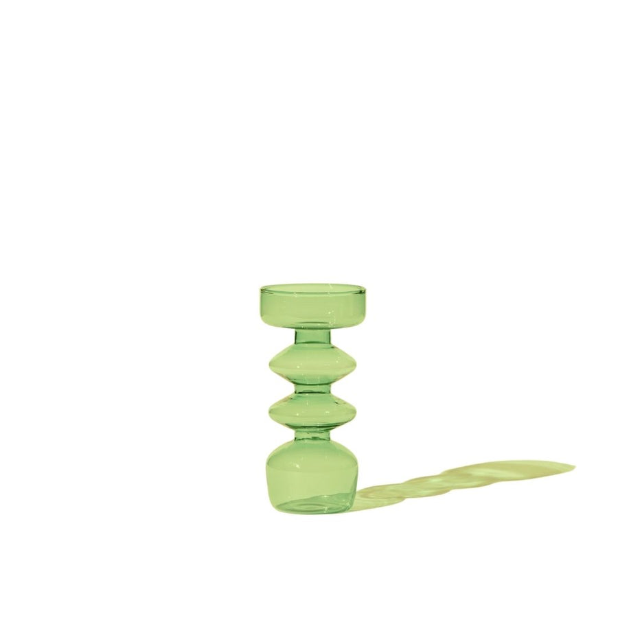PEBBLE VASE IN GREEN