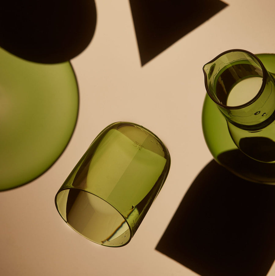 BELLY SET OF 4 CUPS IN GREEN