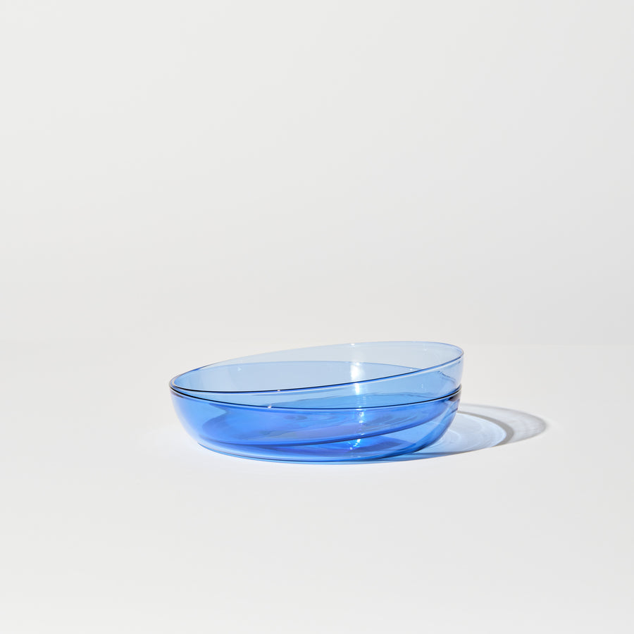 ABRACADABRA SET OF 2 PLATES IN BLUE