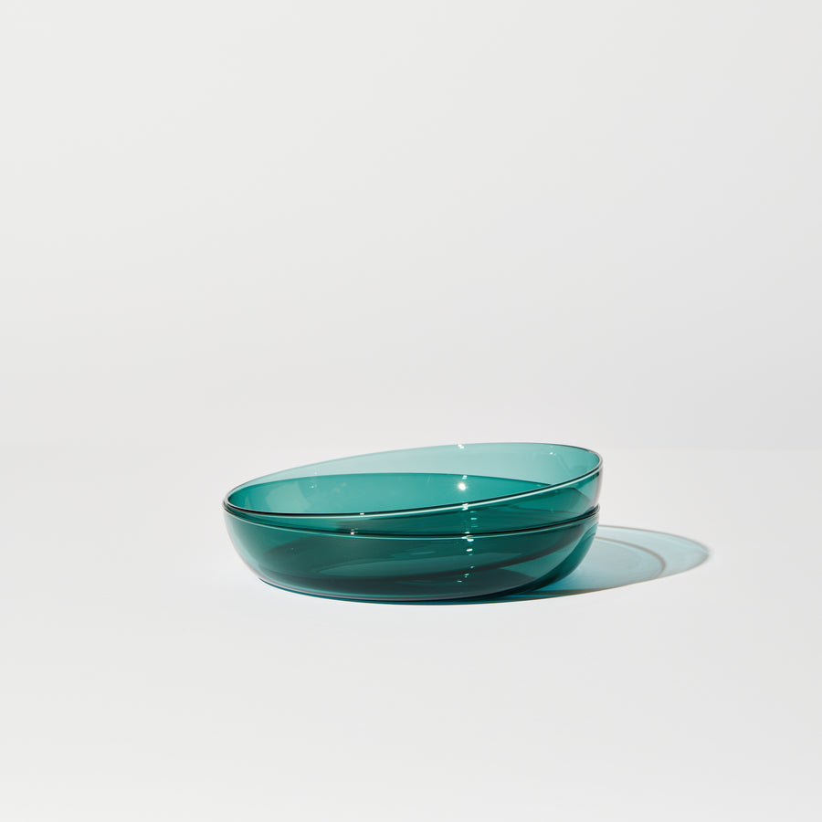 ABRACADABRA SET OF 2 PLATES IN TEAL