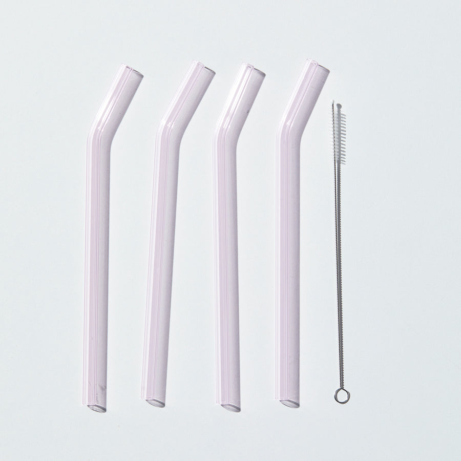 SUCK UP STRAW SET IN PINK